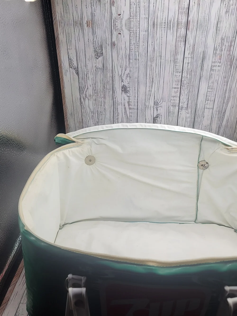Vintage 7up Soft Sided Vinyl Cooler/Lunch Bag